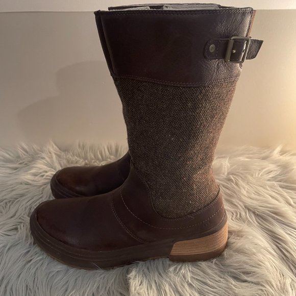 Merrell Womens Haven Tall Buckle Boot Size 8.5 - Picture 3 of 7